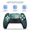 thumbnail image 4 of Skin Sticker for PS5 Slim Standard PS5 Pro Disc Digital Edition Console and Controllers Decals for Playstation 5 (Halloween Night Spooky,PS5 Pro Disc Edition), 4 of 5