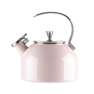 KATE SPADE Tea Kettle, 3.80 LB, Blush