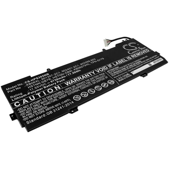 Seilylanka laptop battery for HP 6750mAh 11.55V 902499-855 KB06XL TPN-Q179 Spectre x360 15 bl012dx Z6L02EA