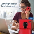 thumbnail image 4 of Funda tipo cartera para Huawei Mate 20 con tarjetero y correa para el hombro para mujer, 4 of 5