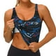 thumbnail image 3 of Balery Blue Sports Car Sujetadores deportivos con espalda cruzada para mujer, acolchados, sin costuras, de alto impacto, ideales para yoga, gimnasio, entrenamiento y fitness.-, 3 of 8