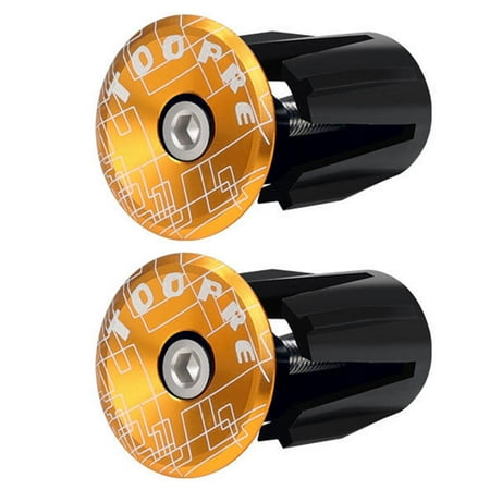 

Fovolat Bicycle Handlebar End Plugs|Alloy Road Bike Handlebar Plugs|Handle Bar Ends Plugs For Drop Bars Expandable Adjustable Locking End Caps 2 Pcs Per Set