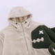 thumbnail image 3 of Sudadera con capucha de invierno 2024, nueva sudadera con capucha de felpa de lana de cordero, sudadera con capucha creativa divertida de dinosaurio animado, sudadera con capucha cálida para exteriore, 3 of 4