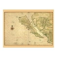 thumbnail image 6 of HISTORIX 1650 California Shown as an Island Map Vintage Poster Wall Art Print, 18 x 24 Inch, 6 of 8