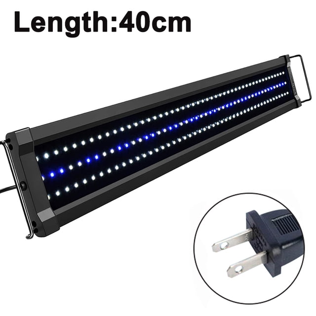 Freshwater LED Aquarium Light, Full Spectrum Fish Tank Light with Timer - Adjustable Color Spectrum