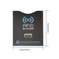 thumbnail image 3 of JUNWELL 2PCS Credit Card Case Protector RFID Blocking Anti-Fraud RFID NFC Protection Health Identification DNI Protective Credit Card Case Contactless Banking  Credit Card Holder  RFID NF, 3 of 6