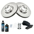 thumbnail image 2 of TRQ Front Premium Ceramic Brake Pad & Rotor Kit w/Chemicals for Lexus GS IS SC BKA17713, 2 of 6