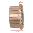 thumbnail image 6 of Fule Car Commutator Motor Commutator 1PC 20P Teeth 8x30x17.5（17.5）Mm Copper Hook Type Copper Tone/Black Replacement, 6 of 9