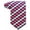 Pink/Navy Blue, variant on Scott Allan Mens Plaid Tie | Standard Size Adult Necktie | Purple and Blue Neck Ties