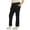 BLACK, variant on HEAL+WEAR Plus Size Women’s Clinical Scrub Pants with Elastic Waistband & Cargo Pockets 4-Way Stretch - Straight Leg