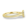 thumbnail image 3 of 2.00Ct Emerald Cut Lab-Grown Diamond East West Bezel Engagement Ring, 14K Yellow Gold, US 10, 3 of 8