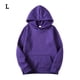 thumbnail image 1 of Sudadera con capucha Sudadera con capucha unisex de algodón Sudadera con capucha que absorbe el sudor Sudadera con capucha, Morado, L Advancent AP000776-29, 1 of 7