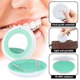 thumbnail image 3 of Retainer Case, Slim Aligner Case With Vent Holes And Mirror Compatible With Invisalign Night Guard And Mouth Guard, 3 of 5