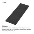 thumbnail image 3 of Uxcell ABS Plastic Sheet ABS Styrene Sheets for Building Model DIY Craft Panel Engraving 36 Inch x 12 Inch 2 Black, 3 of 6
