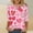 #Pink, variant on GILIGEGE Valentines Day Shirts for Women Casual Criss Cross V Neck 3/4 Sleeve Blouses Soft Comfy Lounge Cute Heart Graphic Tops,3/4 Length Sleeve Womens Tops 2026,Valentines Shirts Graphic Tee Tops