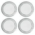 thumbnail image 4 of Oneida Sketchbook 12-Piece White & Gray Porcelain Tableware Set (Service for 4), 4 of 11