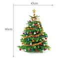 thumbnail image 2 of Coofit Christmas Tree Sticker Waterproof Ball Decor Xmas Wall Sticker Wall Cling, 2 of 10