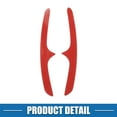 thumbnail image 7 of Unique Bargains Steering Wheel Shift Paddle Cover Shifter Extension for Porsche Cayenne 2010-2021 Aluminum Alloy (Set of 2) Red, 7 of 7