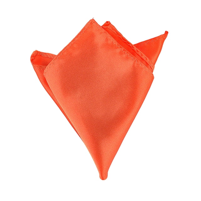 Men's Pocket Square for Formal Suits, Solid Color Handkerchief Prefolded, Dress Accessory for Wedding, Business, Prom, Tuxedo, Party Favor, Blazer Gift for Men