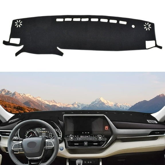 For 2020-2025 Toyota Highlander Accessories Dashboard Mat Dash Cover