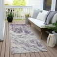 thumbnail image 6 of Addison Rugs Chantille Indoor/Outdoor Transitional Abstract Purple Washable Runner Rug, 2'3" x 7'6", 6 of 6