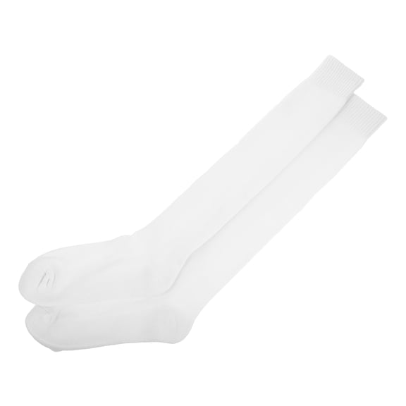 IBASETOY 1 Pair White Softball Socks Women Cotton Cushioning Training Sessions