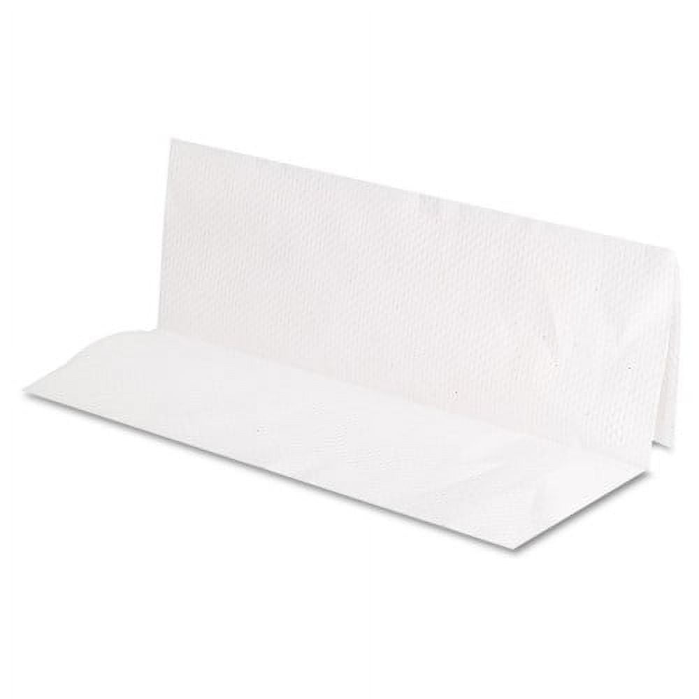 New GEN Folded Paper Towels, Multifold, 9 x 9.45, White, 250 Towels/Pack, 16 Packs/Carton