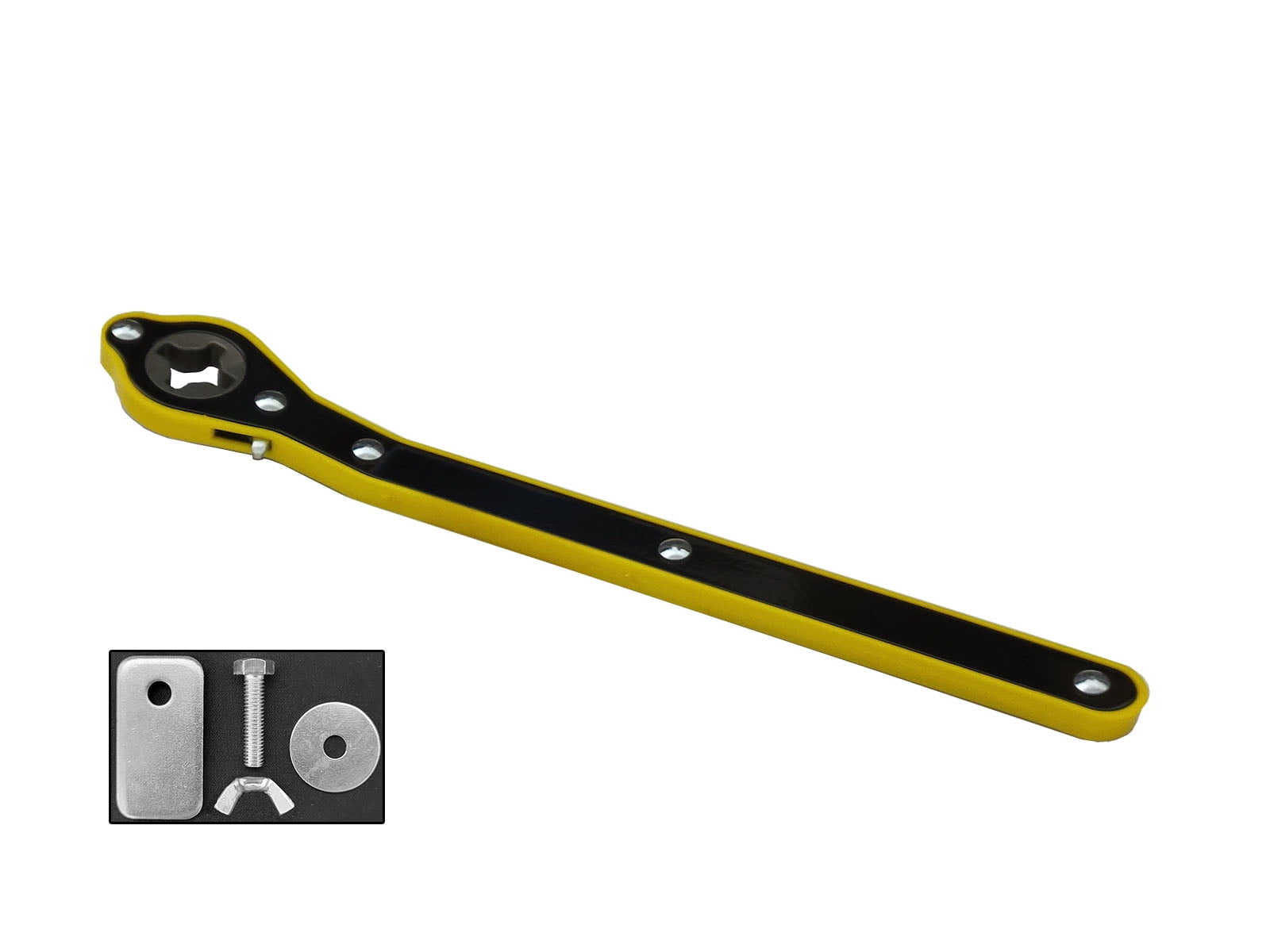 Universal Automotive 360° LaborSaving Swivel Jack Ratchet Wrench