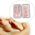 thumbnail image 3 of Nail Stainless Steel Manicure Pedicure Cuticle Portable Travel, Multi- Pieces Set, 3 of 7