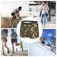 thumbnail image 7 of Men's Boxer Briefs, Rabbit Green Camouflage Soft Comfy Mens Underwear Boxer Briefs Breathable With Widen Waist, 7 of 7