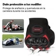thumbnail image 2 of Guantes Para Moto VIMI Con Protección Anti Derrapes Color Rojo Talla M, 2 of 7