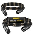 thumbnail image 1 of Cables XLR BGBGKK de Nylon 1.8m Paquete de 2 Macho a Hembra, 1 of 7