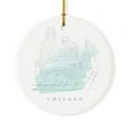 thumbnail image 2 of Chicago Christmas Ornament, 2 of 4