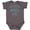 Charcoal Grey, variant on Inktastic Life's Better on a Bicycle Girls Baby Bodysuit