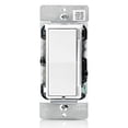 thumbnail image 1 of Atenuador Leviton Decora de 600 W, unipolar y 3 vías, blanco (paquete de 3), 1 of 6