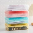 thumbnail image 1 of YAOMOBB Pencil Case for Pencils Transparent Stackable Pencil Box Large Capacity Bilayer Pencil Case Snap on Lid Desktop Organizer, 1 of 6