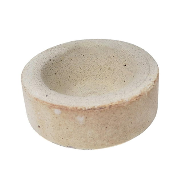 simhoa High Temperature Saggar Multifunctional Pottery Kiln Tool Kiln Furniture 16.7cmx5.5cm