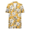 thumbnail image 7 of LEWKW Women's 3 Piece Floral Outfits Printed Kimono Cardigan Crop Top & Shorts Sets Summer Vacation Lounge Sets Casual Beach Matching Cover up Suits, 7 of 7