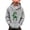 Grey, variant on TBWNWG Little Boys Girls Dinosaur Long Sleeve Hooded Pullover Toddler Kids Winter Warm Sweatshirt Youth Casual Crew Neck Raglan Top Ages 3-14 Years