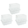 thumbnail image 1 of Weiweiguan 3Pcs Useful Germination Box Plant Succulent Flower Germination Tray With Cover, 1 of 7