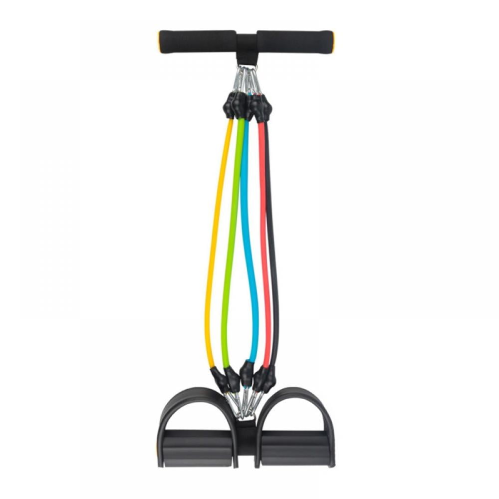 Multifunction Tension Rope, 5Tube Elastic Yoga Pedal Puller Resistance