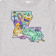 thumbnail image 4 of Inktastic Louisiana Map Boys or Girls Baby T-Shirt, 4 of 5