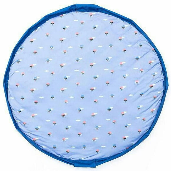 Play & Go - Air Balloon Pattern - 3-in-1 Play Mat - Storage Bag & Diaper Bag - Fun & Interactive for Kids - 120 cm Diameter - Suitable for Newborn to Toddler - Easy to Carry Everywhere