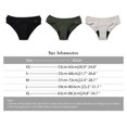 thumbnail image 7 of Valcatch 3 Pack Cotton Underwear Menstrual Period Underpants for Women Ding Pants Leak-proof Panties Full Coverage Stretch Briefs Plus Size, 7 of 7