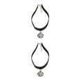 thumbnail image 2 of Wweixi Déclaration avec Pendentif Médaillon Exquis Colliers Choker Léger Argent 2Set, 2 of 6