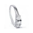 thumbnail image 2 of 1ct Three Stone Diamond Ring 14K White Gold, 2 of 3