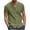 Army Green, variant on fartey Casual Cotton Linen Shirts for Men Roomy Comfy Stand Collar Tops Breathable Fitted Button Down Summer Tshirt Lightweight Soft Short Sleeve Hawaiian Beach Top