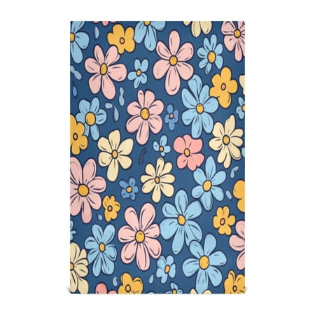 

Kitchen Towel 28x18 Inches x1，Plate Towel Decorative Towel Napkin Tea Towel Tea Towels For Kitchen Dish Cloths & Dish Towels Colored Seamless Flower
