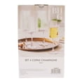 thumbnail image 2 of Set de Copas Better Homes & Gardens de Cristal Champagne 235 ml 4 Piezas, 2 of 4