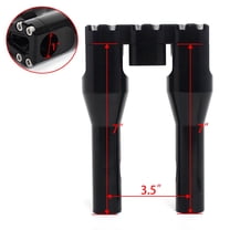 1" Handlebar Risers 7" 8" Club Style for Harley Riser S Dyna Street Bob Low Rider
